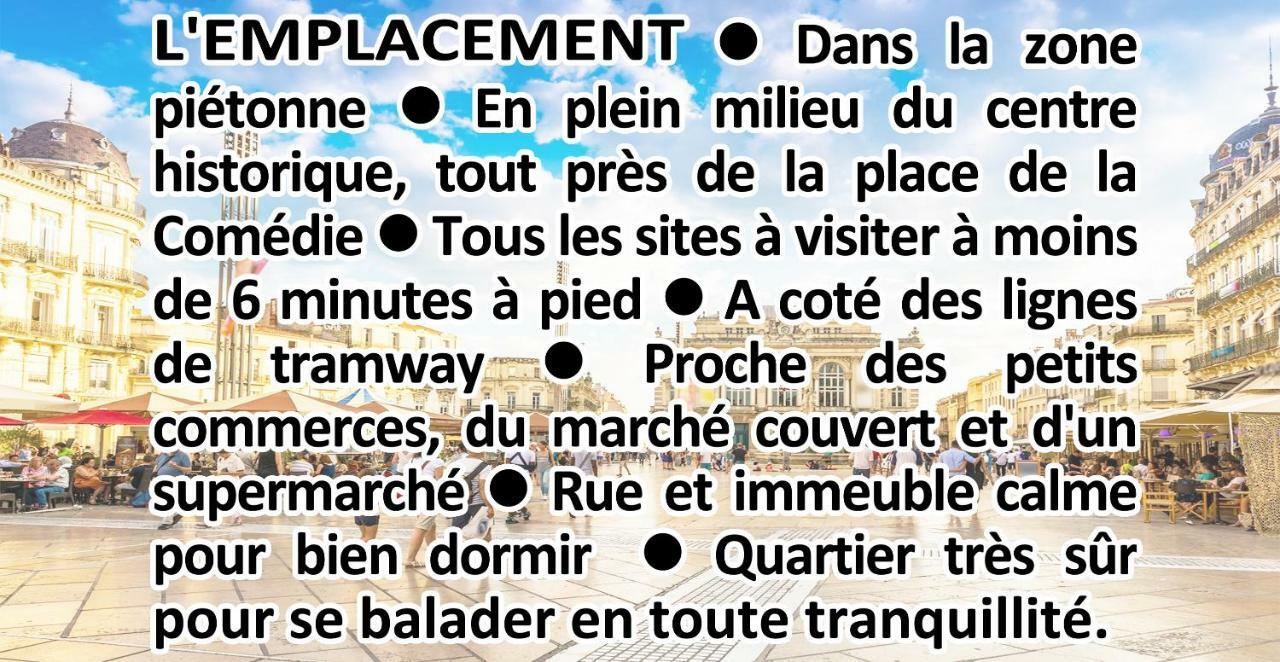 Апартаменти Comedie Musee-Fabre Parking Offert Climatisation Монпельє Екстер'єр фото