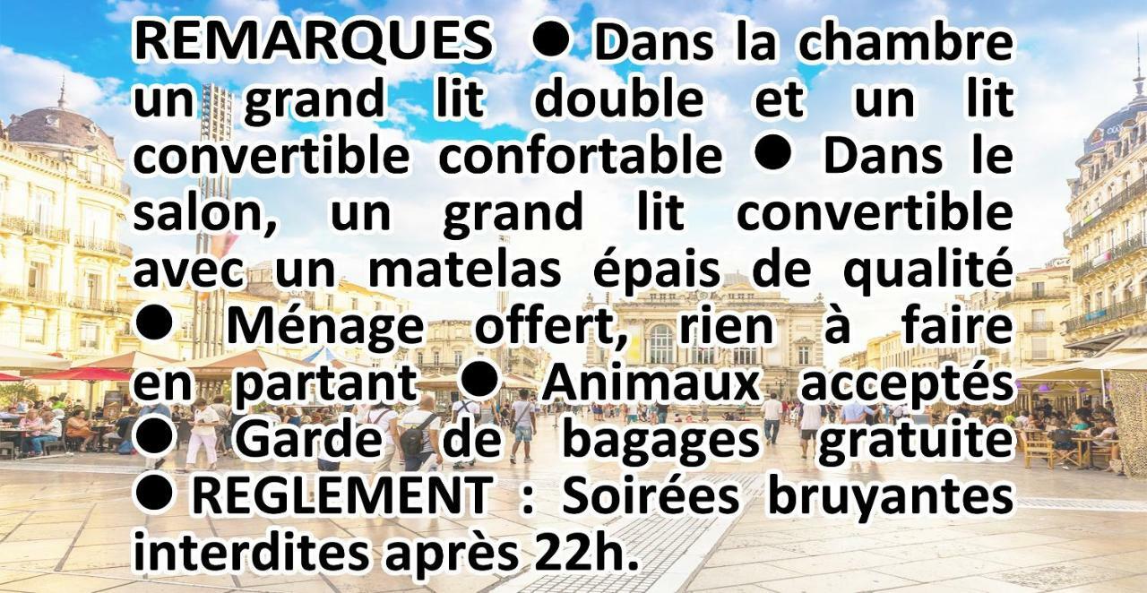 Апартаменти Comedie Musee-Fabre Parking Offert Climatisation Монпельє Екстер'єр фото